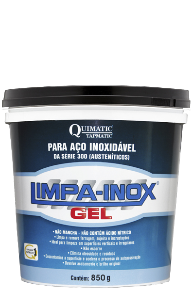 Limpa Inox Gel 850g